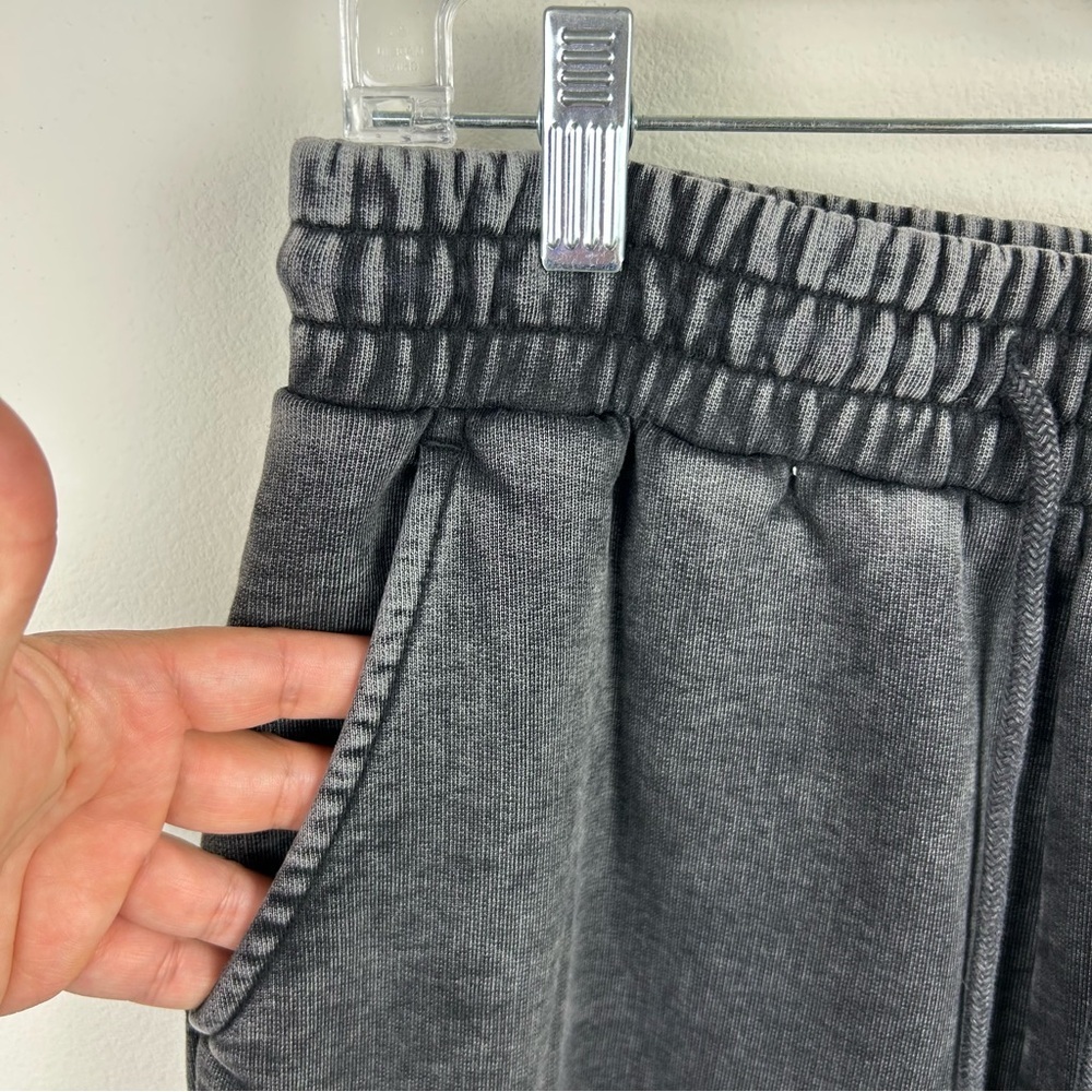 Voight Miami Kiss Me sweatpants worn wash black organic cotton size: XS - Picture 6 of 14